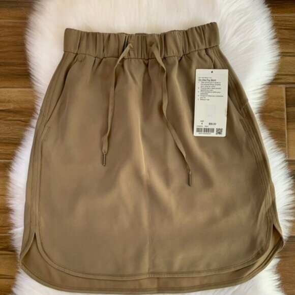 lululemon athletica Dresses & Skirts - On the fly skirt frontier lululemon FRNT NWT woven